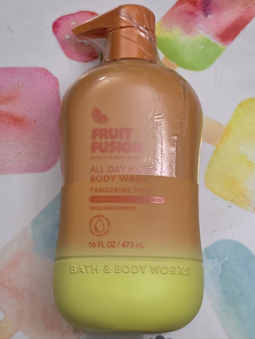 Bath & Body Works Fruit Fusion Tangerine Twist Body Wash 16oz NEW